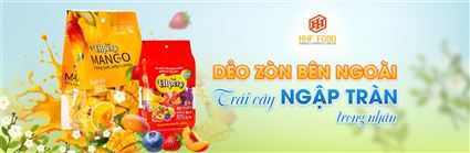 Ellpery Mango - Hải Hà Food chào hè với kẹo trái cây dẻo zòn bên ngoài trái cây ngập tràn trong nhân