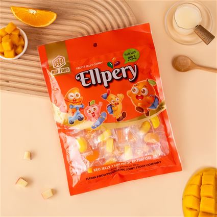 Kẹo jelly hai lớp nước ép trái cây ELLPERY 200g