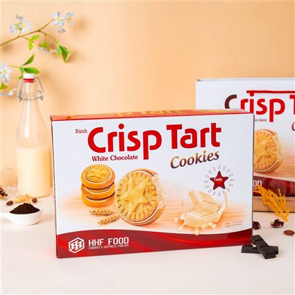 Bánh crisp tart white chocolate hộp 264g 